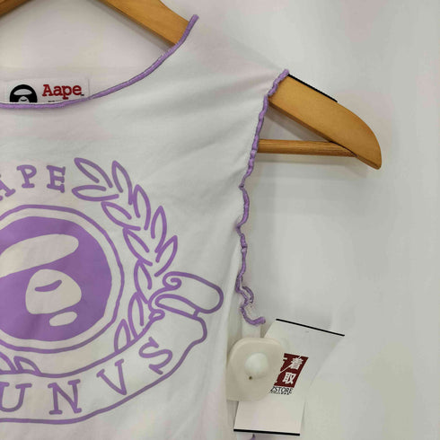 エーエイプバイアベイシングエイプ AAPE BY A BATHING APE MOONFACE TANK TOP レディース JPN:S
