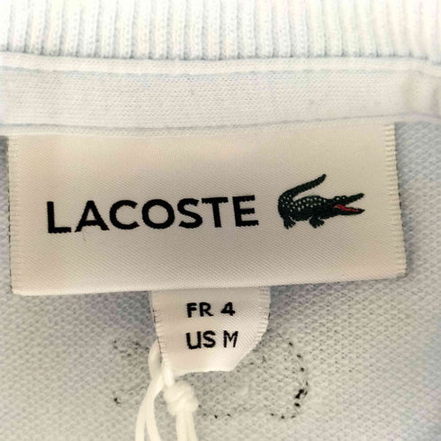ラコステ LACOSTE オーバーサイズクロックエンブレムスウェットTシャツ メンズ M