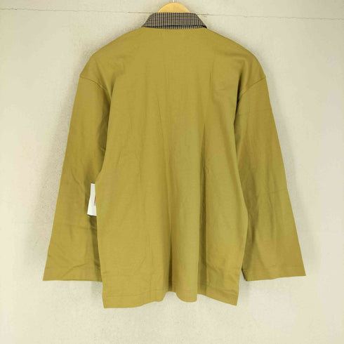 アクアスキュータム AQUASCUTUM チェック切替 長袖 ポロシャツ メンズ JPN:M