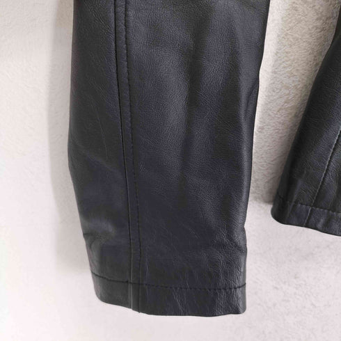 Cape Jasmine lamb leather ラムレザー シングル ライダース ジャケット レディース JPN:1