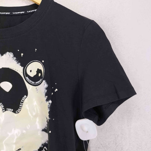 La pargay Y2K 両面プリント グラフィックTシャツ レディース