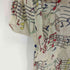 レッドヴァレンティノ RED VALENTINO 音符柄 ボウタイシルクブラウス レディース EUR:38