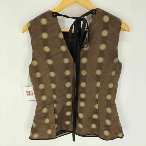 マークジェイコブス MARC JACOBS ドット柄 ノースリーブ シルクブラウス レディース JPN:2