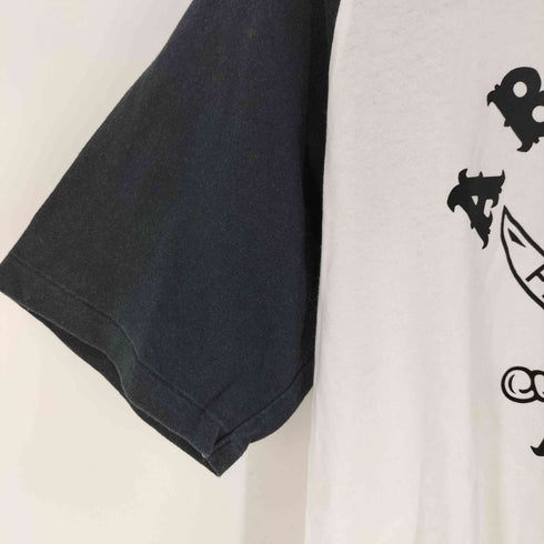 アベイシングエイプ A BATHING APE パイレーツストア プリント ラグラン カットソー メンズ JPN:L