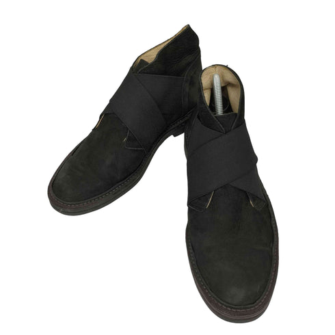 サスクワァッチファブリックス SASQUATCHfabrix. Desert Boots クロスベルトショートブーツ メンズ