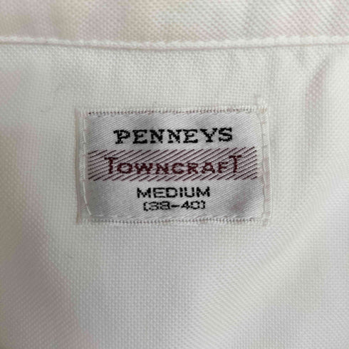 ペニーズタウンクラフト PENNEYS TOWNCRAFT 復刻 白タグ B.D S/S シャツ メンズ JPN:M
