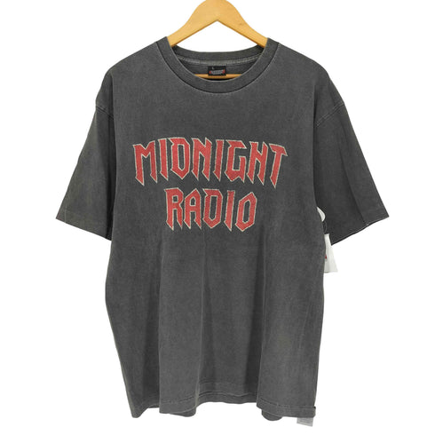 スクリーンスターズ SCREEN STARS MIONIGHT RADIO プリント 袖裾シングル Tシャツ メンズ L