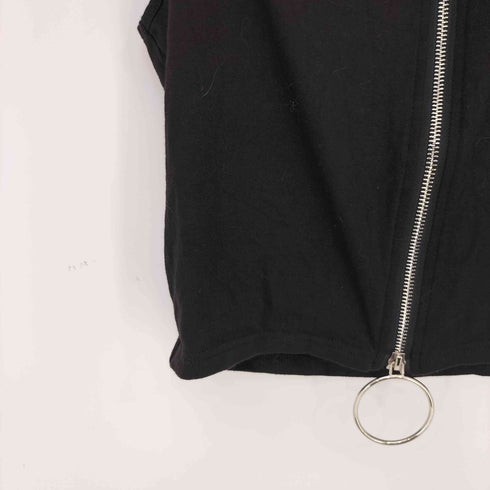 ケリークロージング KRY CLOTHING バックロゴプリント ダブルジップアップ タンクトップ レディース