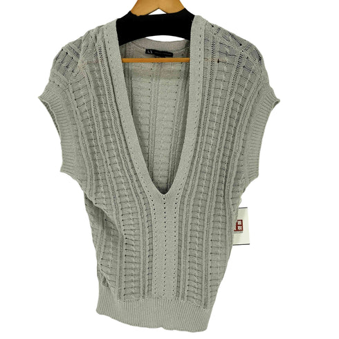 アルマーニエクスチェンジ ARMANI EXCHANGE Vネック ラメニット レディース import:M
