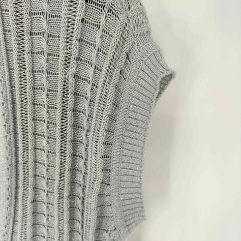 アルマーニエクスチェンジ ARMANI EXCHANGE Vネック ラメニット レディース import:M
