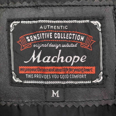 マックホープ MAC HOPE レザー ベスト メンズ JPN:M