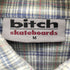 ビッチスケートボーディング bitch skateboards 90S OLD チェック柄 L/S シャツ Y2K メンズ import:M