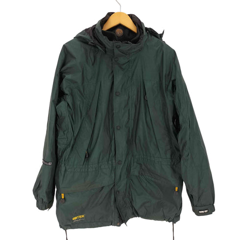 エディーバウアー Eddie Bauer 90S EBTEK GORE-TEX ゴアテックス フリース ライナー付き フーテッド ナイロン ジャケット メンズ import:S