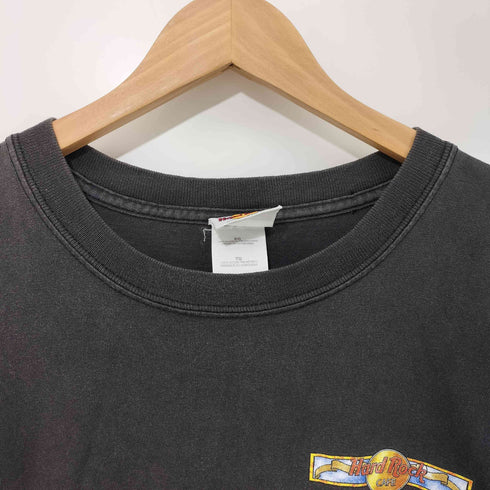 ハードロックカフェ Hard Rock Cafe SAN FRANCISCO 両面プリント クルーネック Tシャツ メンズ import:XL