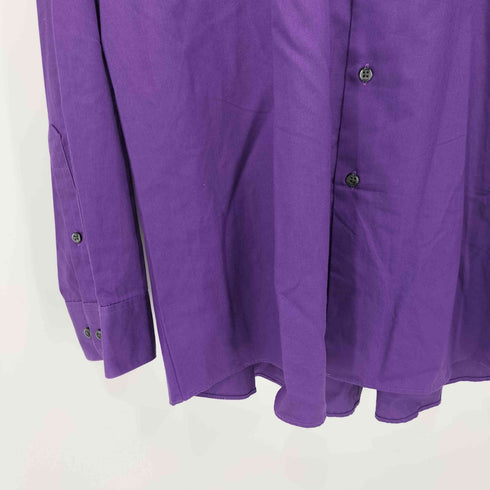 ヴァンヒューゼン VAN HEUSEN 00s LUX SATEEN ラックスサテン ドレスシャツ メンズ 18 34/35