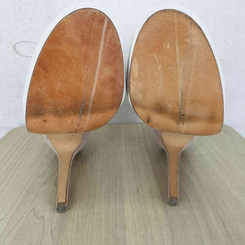 アクネ Acne オープントゥ レースアップ ヒールパンプス レディース JPN:38