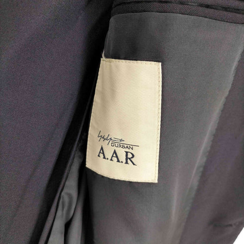 ヨウジヤマモトダーバンアール Yohji Yamamoto DURBAN A.A.R 3ボタン ウール テーラードジャケット メンズ