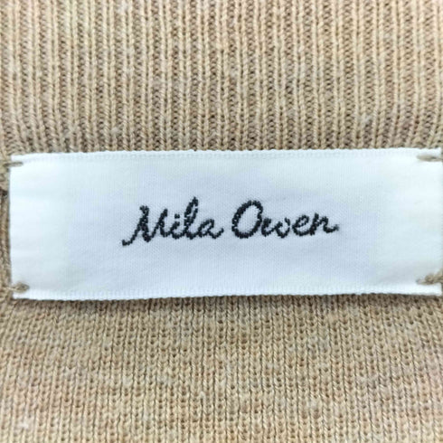 ミラオーウェン Mila Owen ウール混 パフスリーブニット レディース JPN:1