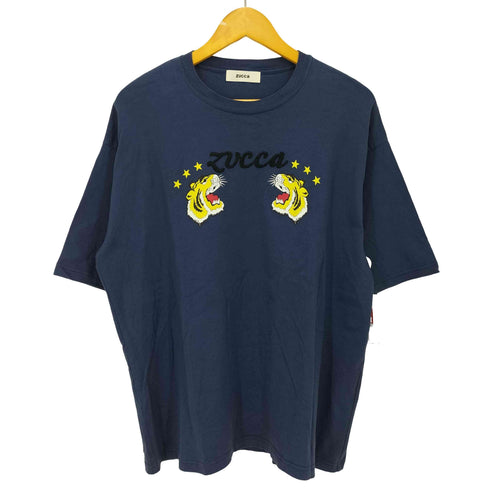 ズッカ ZUCCa 虎 刺繍 S/S アニマル Tシャツ メンズ FREE