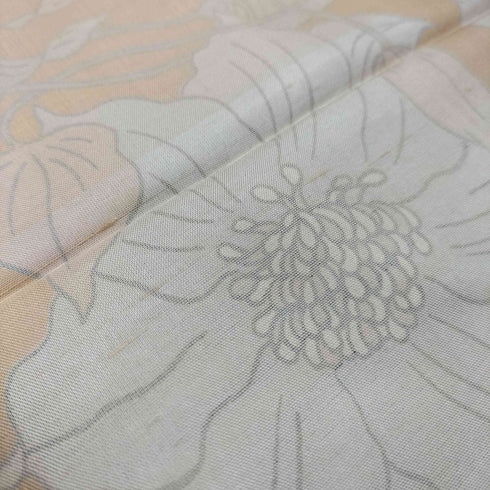THAI SILK 絹 シルク 100% 総柄 大判 スカーフ レディース