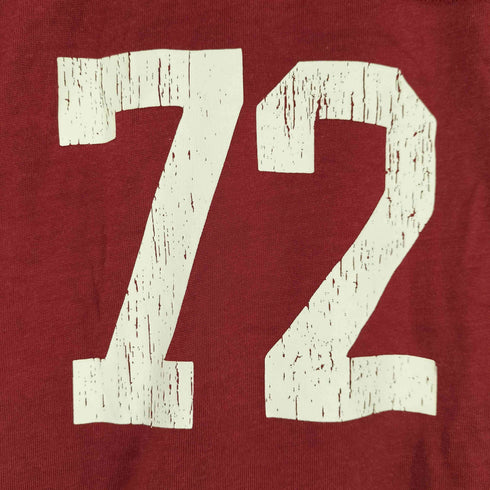 athletic wear mason 72 プリント L/S フットボールTシャツ メンズ FREE