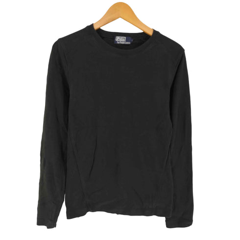 ポロバイラルフローレン Polo by RALPH LAUREN 裾ロゴ 長袖 カットソー レディース M