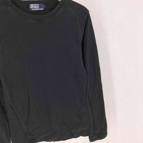 ポロバイラルフローレン Polo by RALPH LAUREN 裾ロゴ 長袖 カットソー レディース M