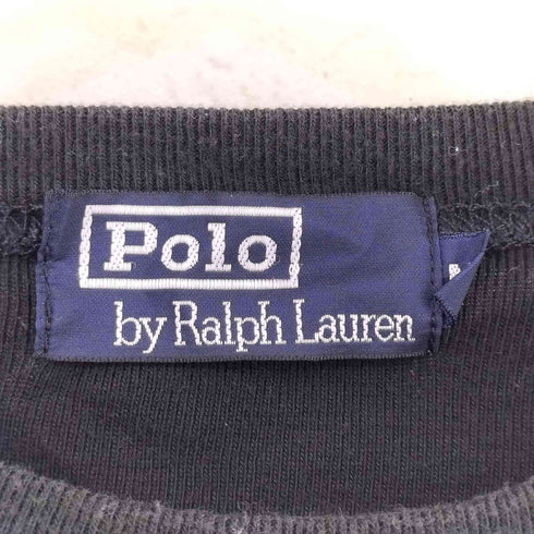 ポロバイラルフローレン Polo by RALPH LAUREN 裾ロゴ 長袖 カットソー レディース M