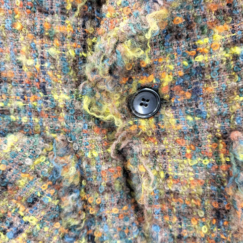 ジュンヤワタナベコムデギャルソン JUNYA WATANABE COMME des GARCONS 00AW ミックスツイード クロップド ツイードジャケット AD2000 レディース JPN:S