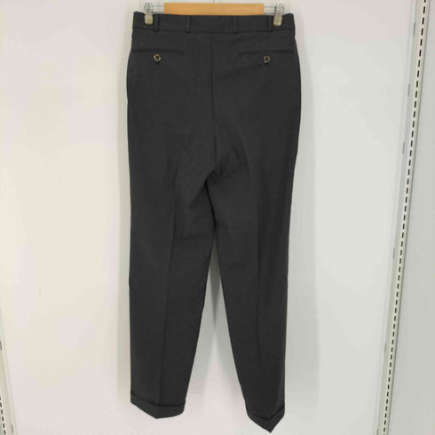 ヴィタルバルベリスカノニコ VITALE BARBERIS CANONICO ツータック ワイドスラックス 涙YKK メンズ 90