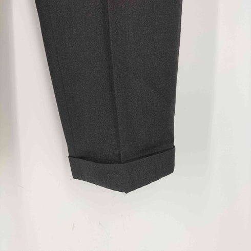 ヴィタルバルベリスカノニコ VITALE BARBERIS CANONICO ツータック ワイドスラックス 涙YKK メンズ 90