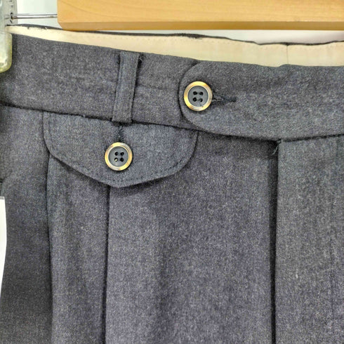 ヴィタルバルベリスカノニコ VITALE BARBERIS CANONICO ツータック ワイドスラックス 涙YKK メンズ 90