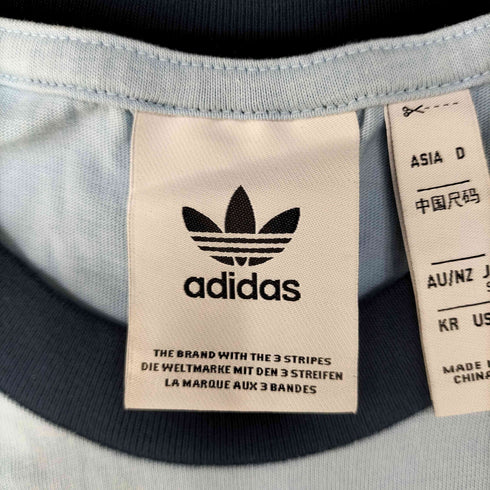 アディダスオリジナルス adidas Originals 3ストライプ S/S リンガーTシャツ レディース import:S