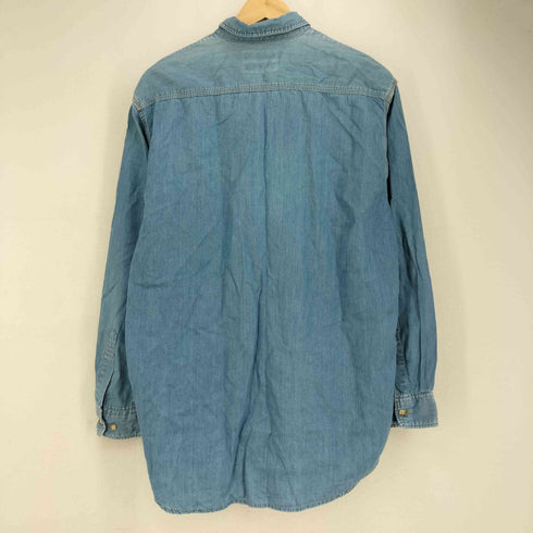 ビッグジョン BIG JOHN フラップポケット付き L/S デニムシャツ メンズ JPN:M