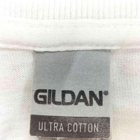 ギルダン GILDAN バックプリントクルーネックTシャツ メンズ JPN:L