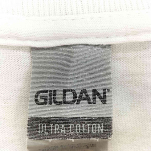 ギルダン GILDAN バックプリントクルーネックTシャツ メンズ JPN:M