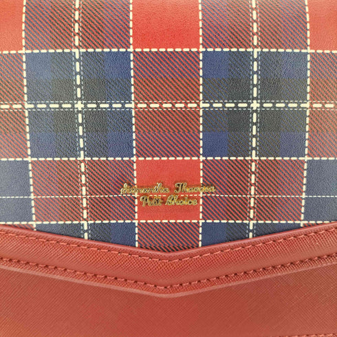 サマンサタバサ Samantha Thavasa PETITCHOICE プチチョイス 2WAY チェック トート バッグ レディース