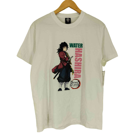 アニメ キャラクター プリント S/S Tシャツ メンズ L