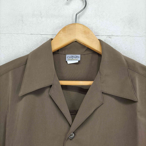 キャルトップ CALTOP USA製 オープンカラーS/S シャツ メンズ JPN:S