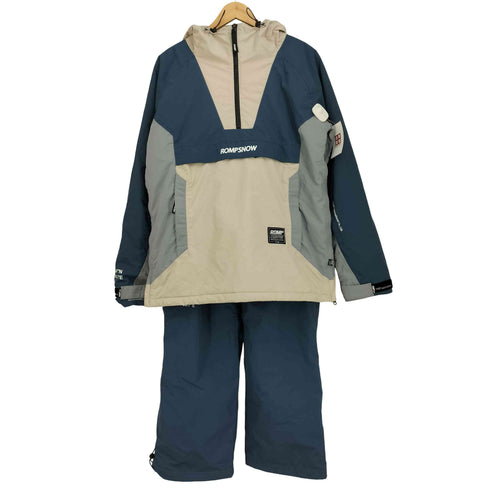 ROMP SNOW BOARD WEAR ロンプスノーボード セットアップ アノラックジャケット&カーゴワイドパンツ メンズ import:M