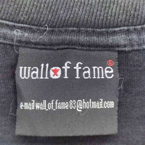 ウォールオブフェイム wall of fame MOTER HEAD プリントクルーネックTシャツ メンズ