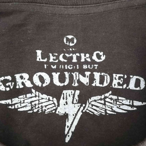 レクトログラウンデッド LECTRO GROUNDED バンドプリント Tシャツ バンT メンズ JPN:M