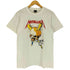 AGAINSTボディ りょうめんプリントバンドTシャツ Damage Inc メンズ JPN:L