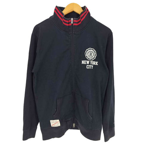 トミーヒルフィガー TOMMY HILFIGER 両面ワッペン装飾 ダブルジップ トラックジャケット メンズ import:XL
