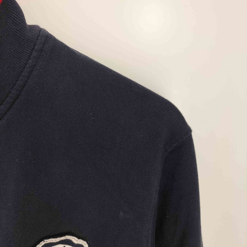 トミーヒルフィガー TOMMY HILFIGER 両面ワッペン装飾 ダブルジップ トラックジャケット メンズ import:XL