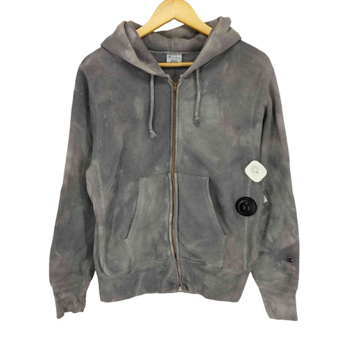 チャンピオン Champion 青単 復刻 REVERSE WEAVE リバースウィーブ ジップ スウェット パーカー タイダイ メンズ JPN:M