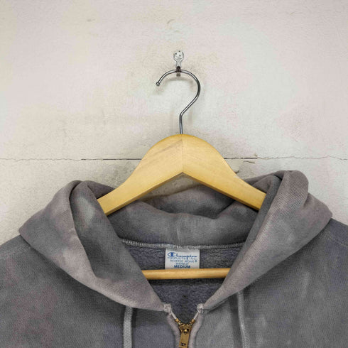 チャンピオン Champion 青単 復刻 REVERSE WEAVE リバースウィーブ ジップ スウェット パーカー タイダイ メンズ JPN:M