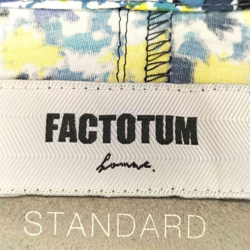 ファクトタム FACTOTUM フラワー総柄 フードジャケット メンズ JPN:46