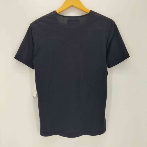 プラダ PRADA レザー切替Vネック S/S カットソー メンズ S