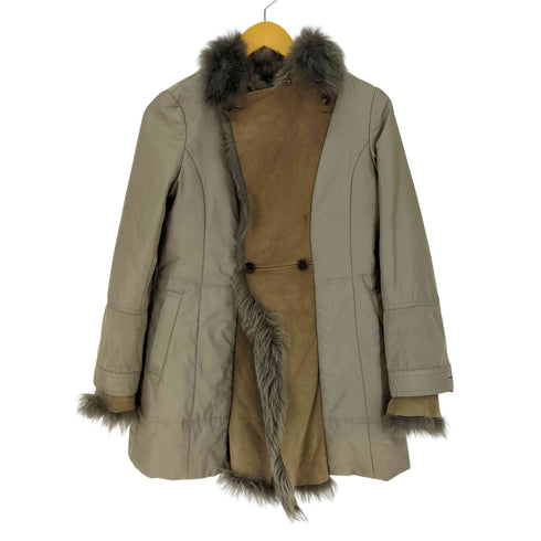 ダックスロンドン DAKS LONDON スエード ドッキング ジャケット レディース JPN:38